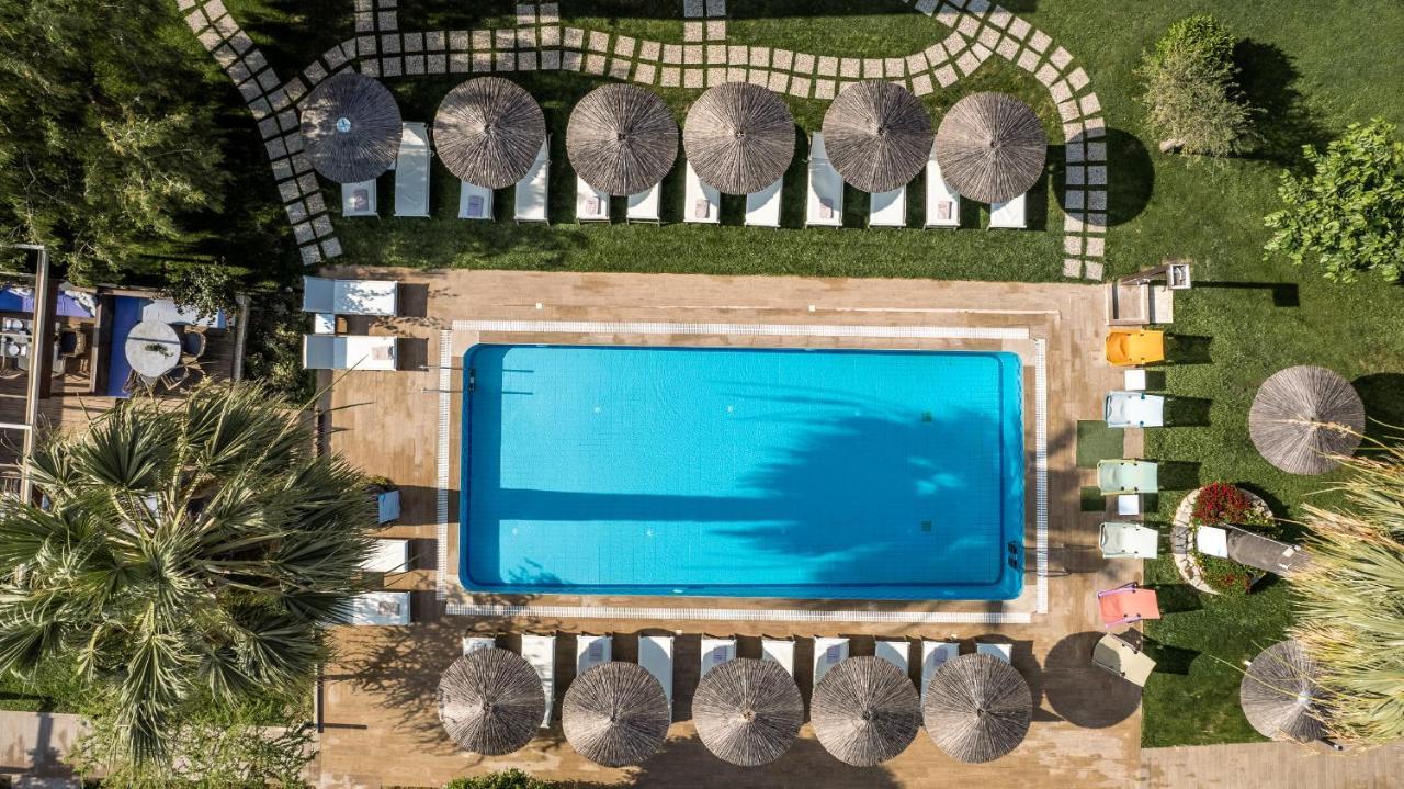 Aeolos Boutique Hotel & Suites กาลามากี ภายนอก รูปภาพ
